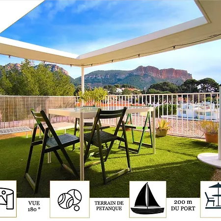 Apartmán Sunset Garden - Roof 45 M2 Vue / Cap Canaille Cassis